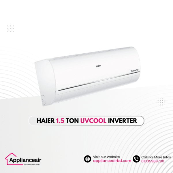 Haier 1.5 ton UVCool Inverter AC
