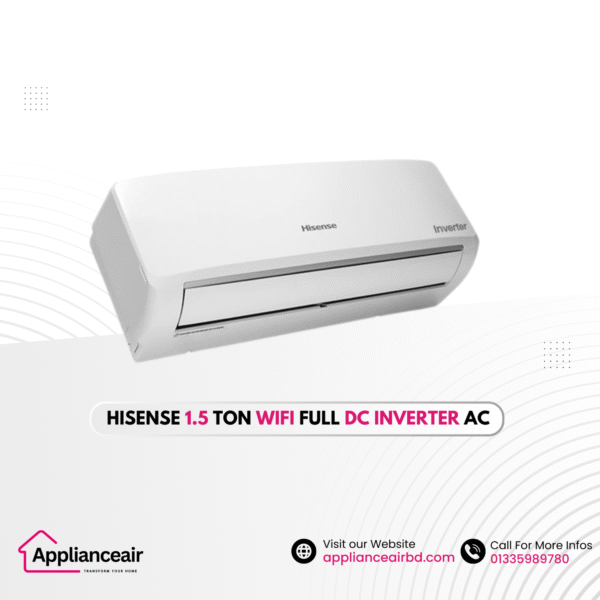 Hisense 1.5 Ton WiFi Full DC Inverter AC
