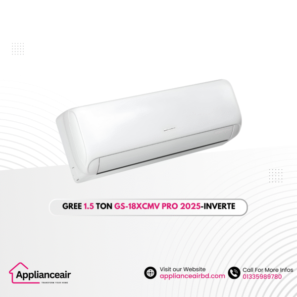 Gree [1.5 TON-Inverte] 2025 Split Type Air Conditioner