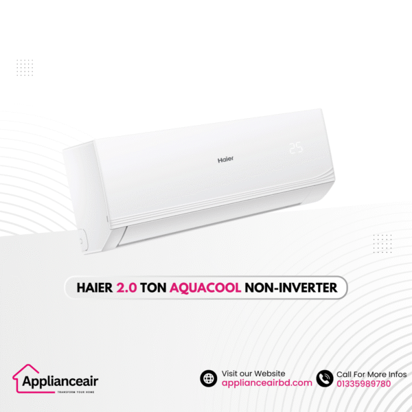 Haier 2.0 ton AquaCool Non-Inverter AC