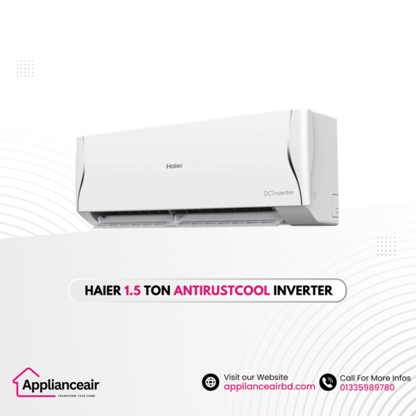 Haier 1.5 ton AntirustCool Inverter AC